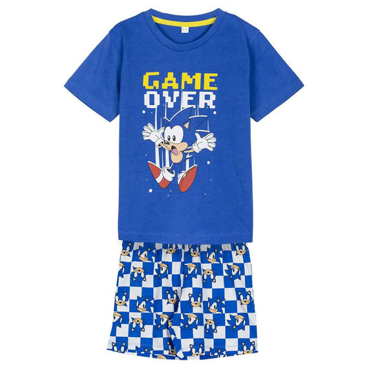 Schlafanzug Für Kinder Sonic Blau - Meloni2
