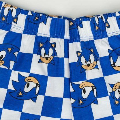 Schlafanzug Für Kinder Sonic Blau - Meloni2
