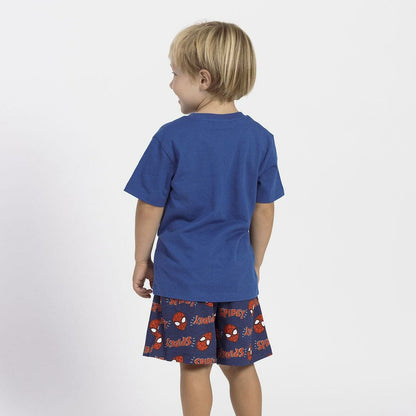 Schlafanzug Für Kinder Spider-Man Blau - Meloni2