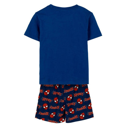 Schlafanzug Für Kinder Spider-Man Blau - Meloni2