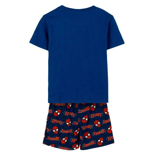 Schlafanzug Für Kinder Spider-Man Blau - Meloni2