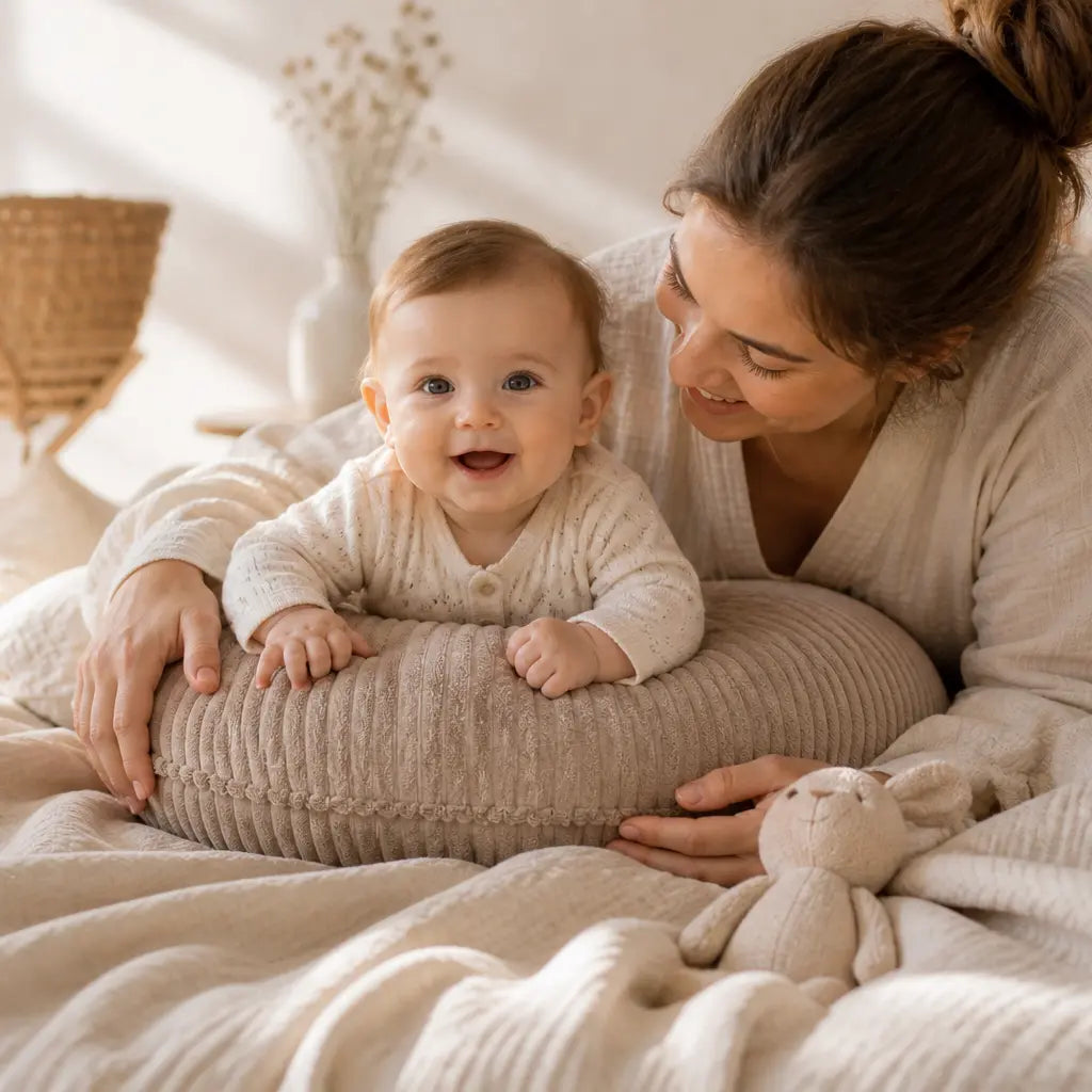 Stillkissen Halbmond Cord – Komfort & Stil District for Kids