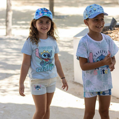 Schlafanzug Für Kinder Stitch Hellblau - Meloni2