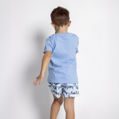 Schlafanzug Für Kinder Stitch Blau - Meloni2