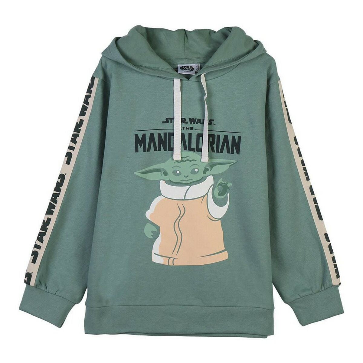 Jungen Sweater mit Kapuze The Mandalorian grün - Meloni2