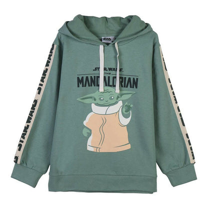 Jungen Sweater mit Kapuze The Mandalorian grün - Meloni2