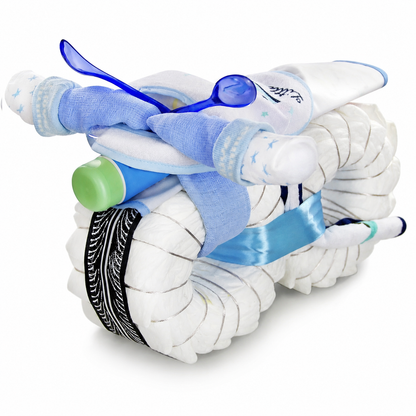 Windelmotorrad ROCKSTAR blau