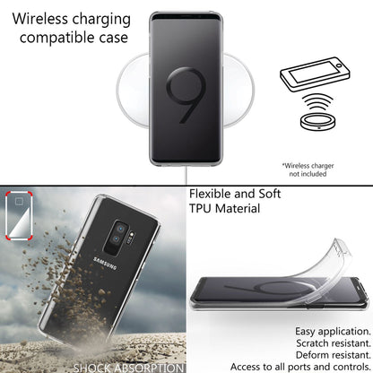 NALIA 360° Hülle für Samsung Galaxy S9 Plus – Vorne & Hinten Schutz – 360GUARD (Full-Body Case) – Marke aus Berlin