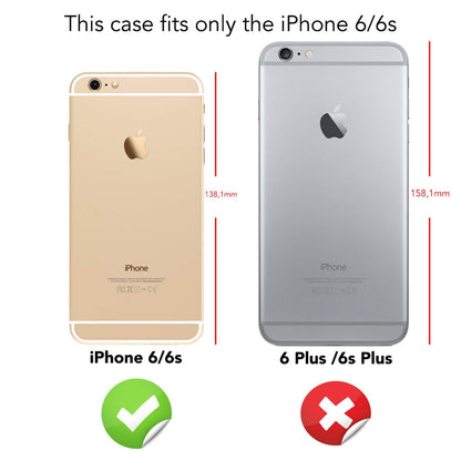 NALIA 360° Hülle für iPhone 6 / 6s – Vorne & Hinten Schutz – 360GUARD (Full-Body Case) – Marke aus Berlin