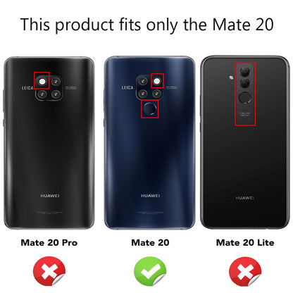 NALIA Glitzerhülle für Huawei Mate 20 – Funkelnder Glitzer-Look & Grip – SHINEPOP (Silikon Case) – Marke aus Berlin